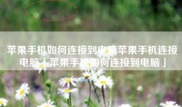 苹果手机如何连接到电脑苹果手机连接电脑「苹果手机如何连接到电脑」