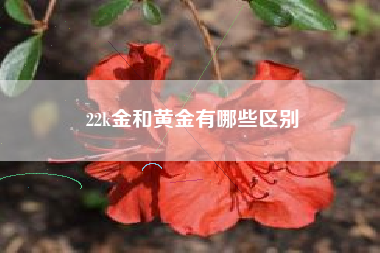 22k金和黄金有哪些区别