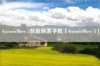 GarminMove 3智能腕表手机「GarminMove 3」